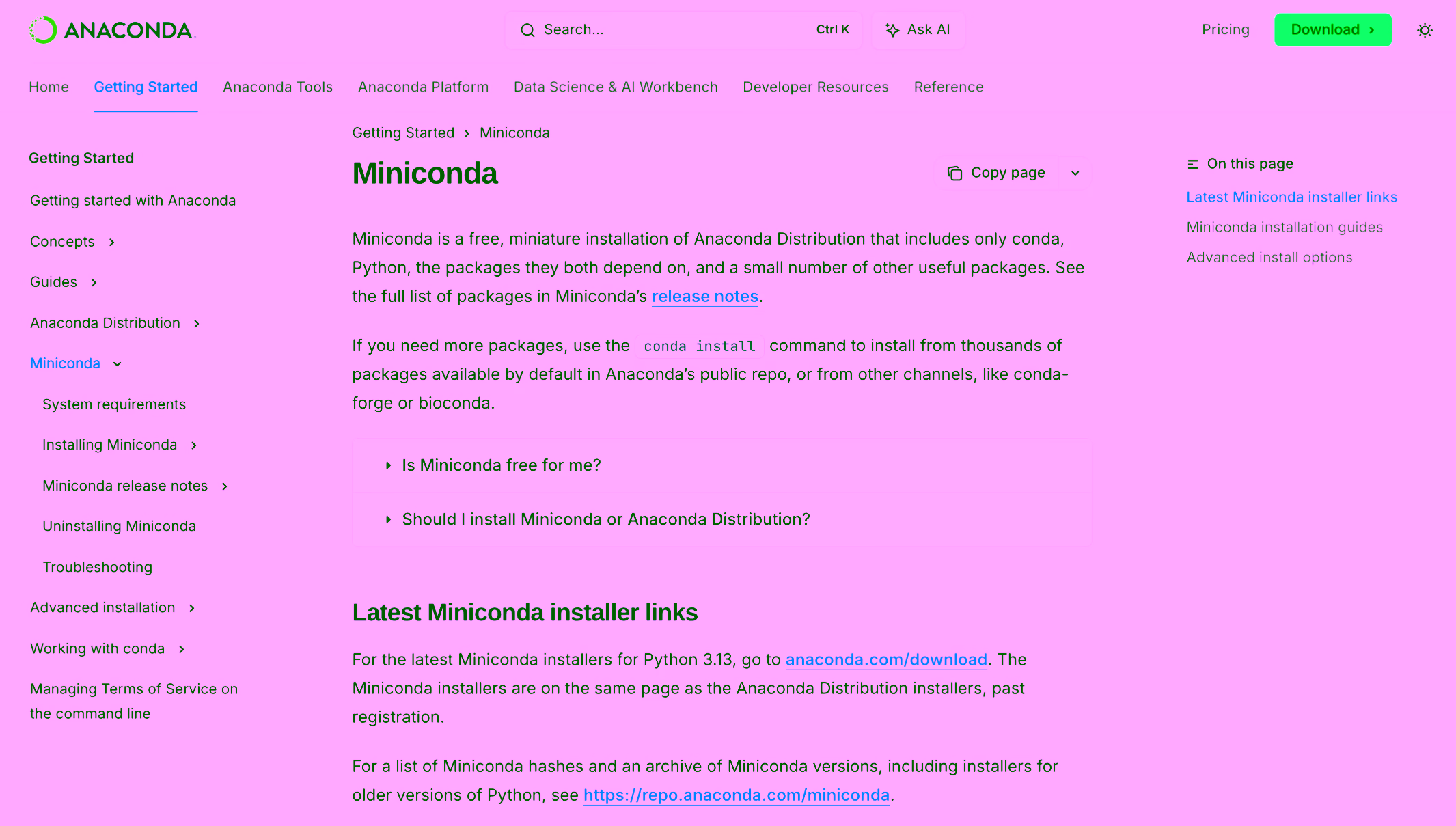 Miniconda